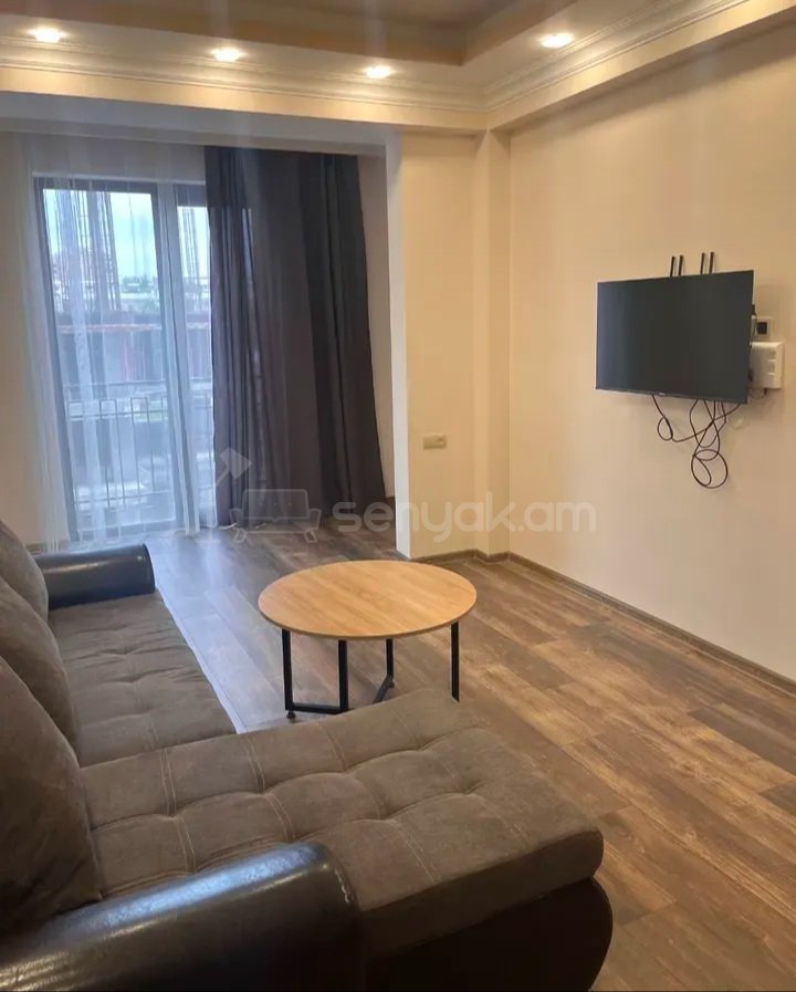 2 Սենյականոց Բնակարան Նորակառույցում, 55քմ, 6/15 հարկ, Կապիտալ Վերանորոգված, Կահավորված