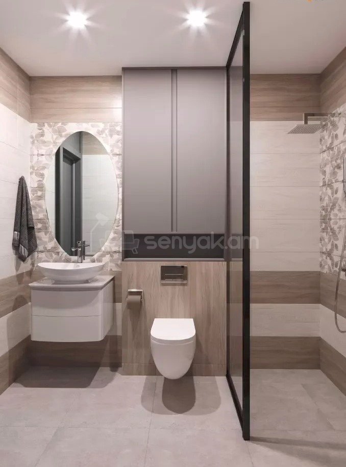 2 Սենյականոց Բնակարան Նորակառույցում, 52քմ, 7/16 հարկ, Դիզայներական Վերանորոգված