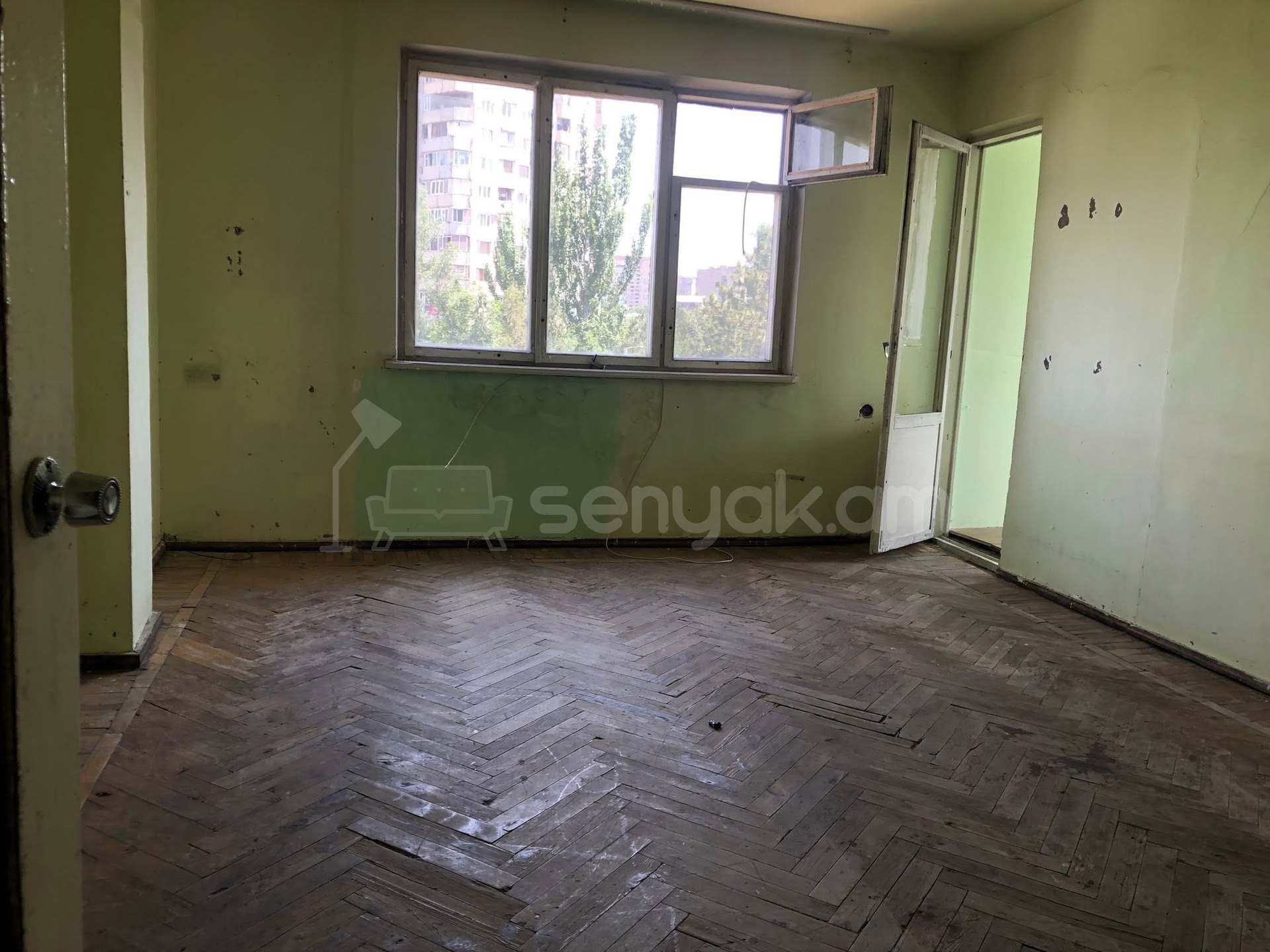 2 Սենյականոց Բնակարան, 62քմ, 3/16 հարկ, Զրոյական Վիճակում