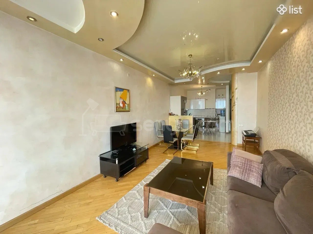 3 Սենյականոց Բնակարան Նորակառույցում, 112քմ, 13/16 հարկ, Կապիտալ Վերանորոգված