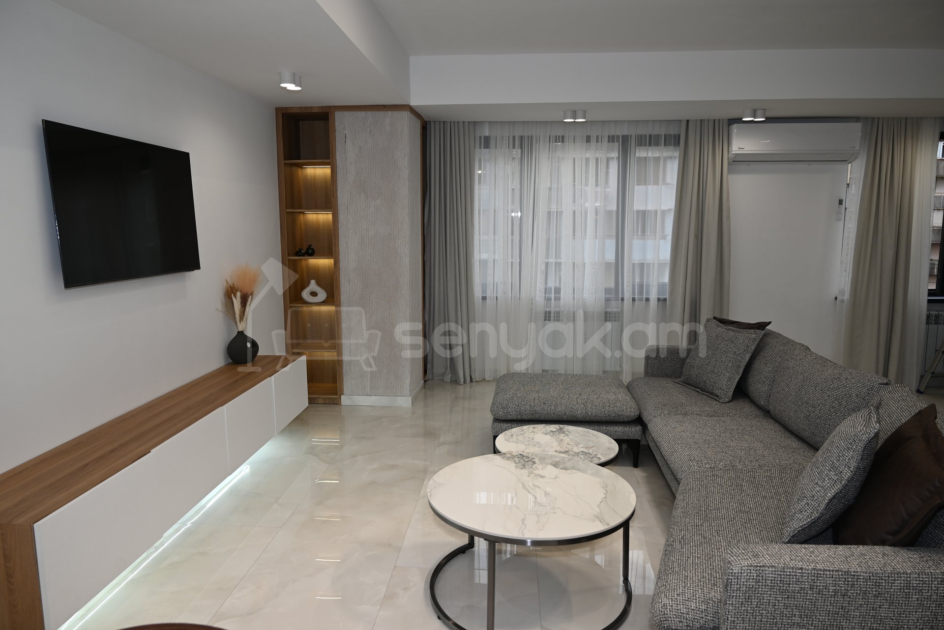 2 Սենյականոց Բնակարան, 70քմ, 5/14 հարկ, Դիզայներական Վերանորոգված