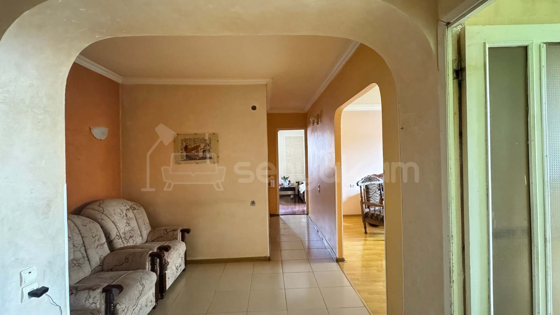 3 Սենյականոց Բնակարան, 73քմ, 2/12 հարկ, Զրոյական Վիճակում