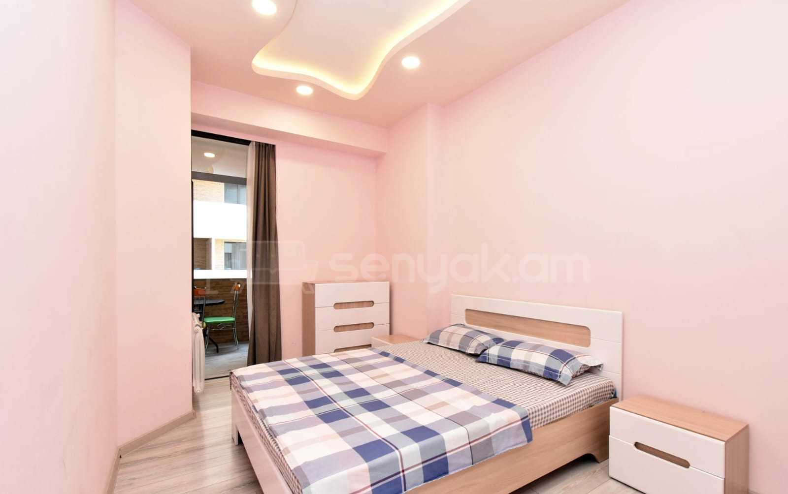 2 Սենյականոց Բնակարան Նորակառույցում, 48քմ, 12/17 հարկ, Կապիտալ Վերանորոգված