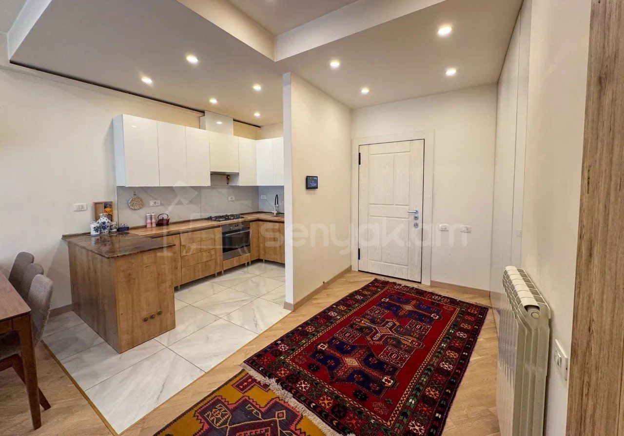 2 Սենյականոց Բնակարան Նորակառույցում, 60քմ, 2/6 հարկ, Կապիտալ Վերանորոգված