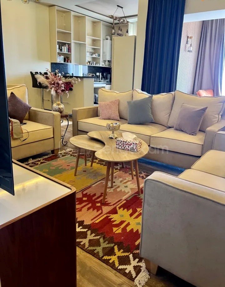 3 Սենյականոց Բնակարան Նորակառույցում, 101քմ, 3/4 հարկ, Դիզայներական Վերանորոգված