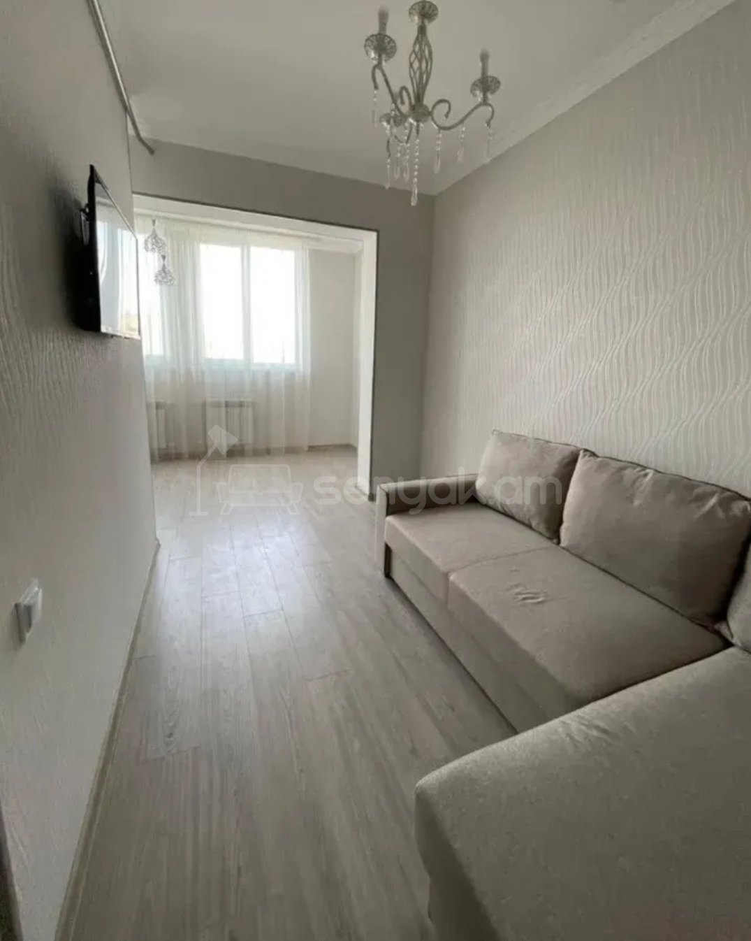 1 Սենյականոց Բնակարան Նորակառույցում, 35քմ, 7/11 հարկ, Կապիտալ Վերանորոգված, Կահավորված