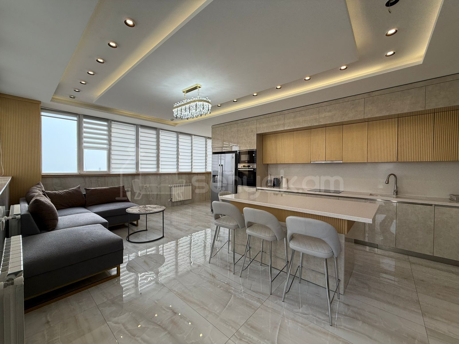 3 Սենյականոց Բնակարան Նորակառույցում, 294քմ, 15/15 հարկ, Դիզայներական Վերանորոգված