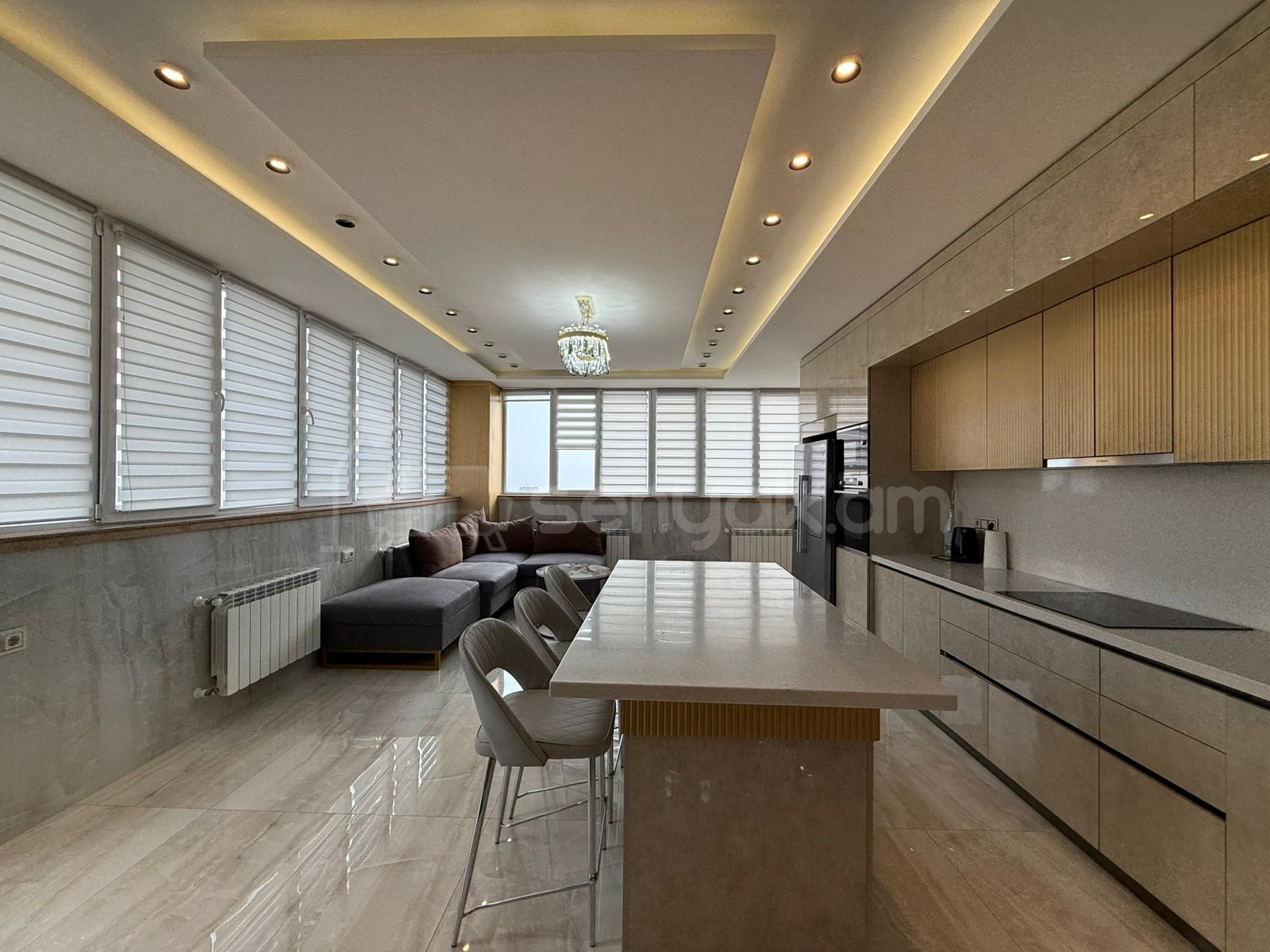 3 Սենյականոց Բնակարան Նորակառույցում, 294քմ, 15/15 հարկ, Դիզայներական Վերանորոգված