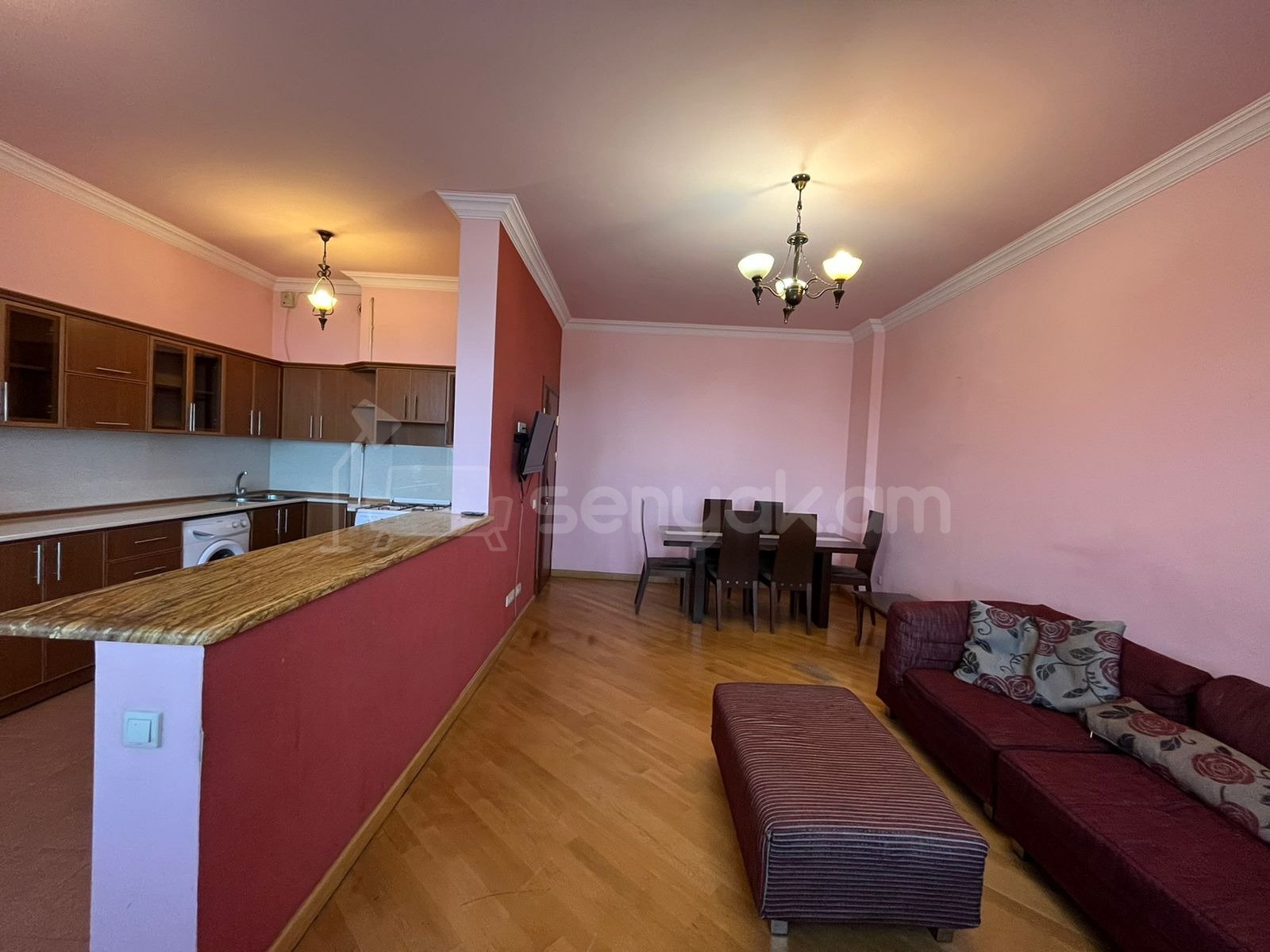 2 Սենյականոց Բնակարան Նորակառույցում, 76քմ, 3/14 հարկ, Կապիտալ Վերանորոգված