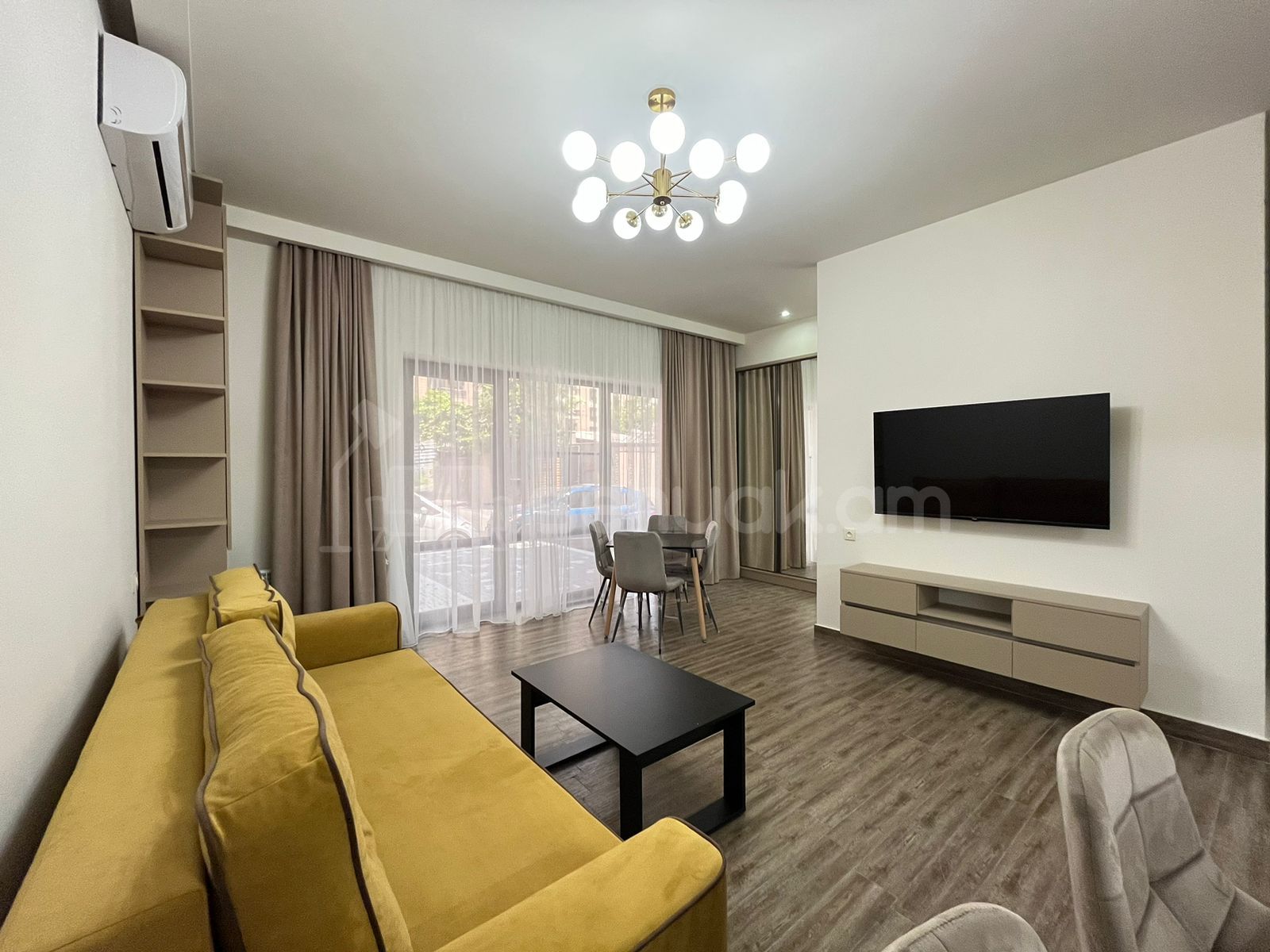 1 Սենյականոց Բնակարան Նորակառույցում, 40քմ, 1/4 հարկ, Կապիտալ Վերանորոգված, Կահավորված, Արևկող