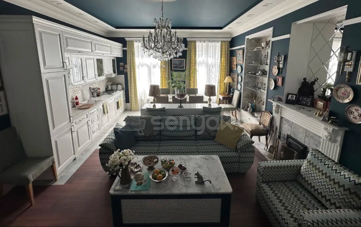 5 Սենյականոց Բնակարան Քարե Շենքում, 112քմ, 2/4 հարկ, Դիզայներական Վերանորոգված