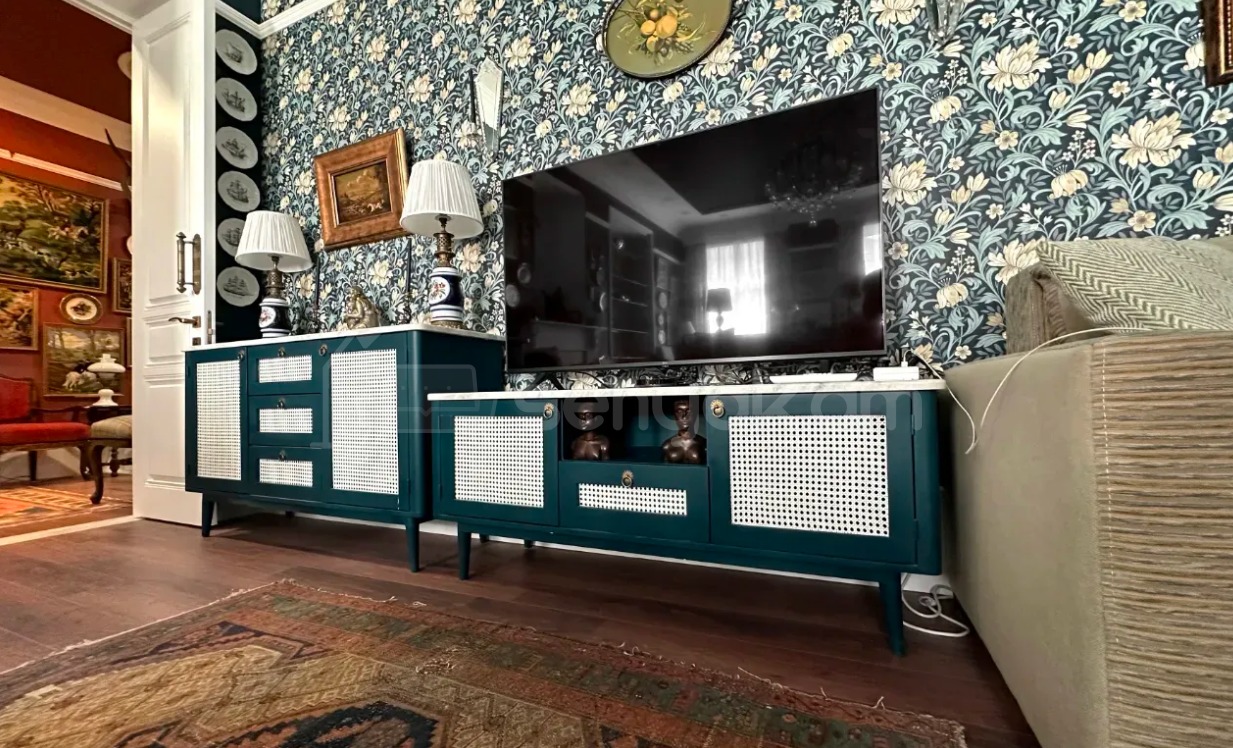 5 Սենյականոց Բնակարան Քարե Շենքում, 112քմ, 2/4 հարկ, Դիզայներական Վերանորոգված