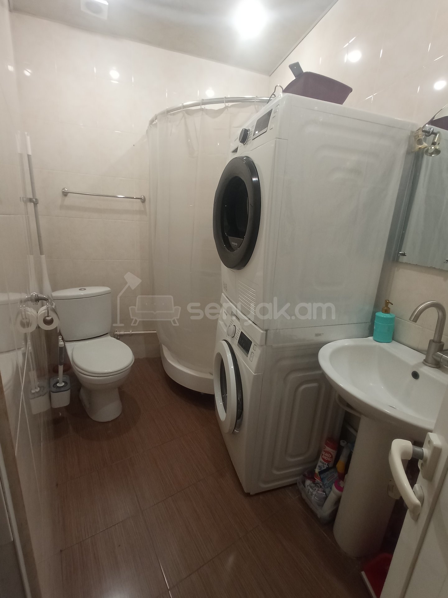2 Սենյականոց Բնակարան, 45քմ, 1/16 հարկ, Դիզայներական Վերանորոգված