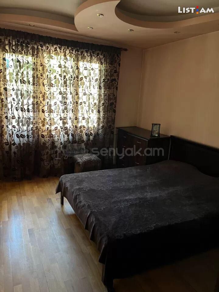 3 Սենյականոց Բնակարան, 80քմ, 1/9 հարկ, Կապիտալ Վերանորոգված