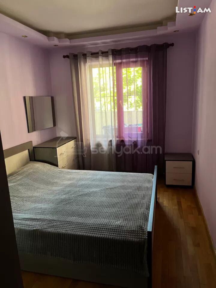 3 Սենյականոց Բնակարան, 80քմ, 1/9 հարկ, Կապիտալ Վերանորոգված