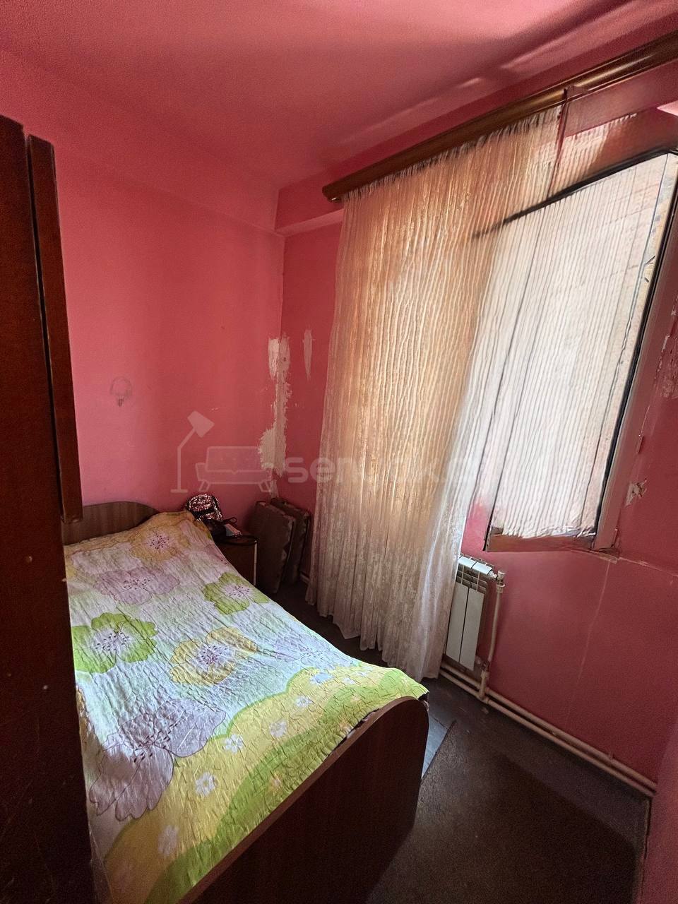 1 Սենյականոց Բնակարան, 55քմ, 3/9 հարկ, Նորմալ Վիճակում