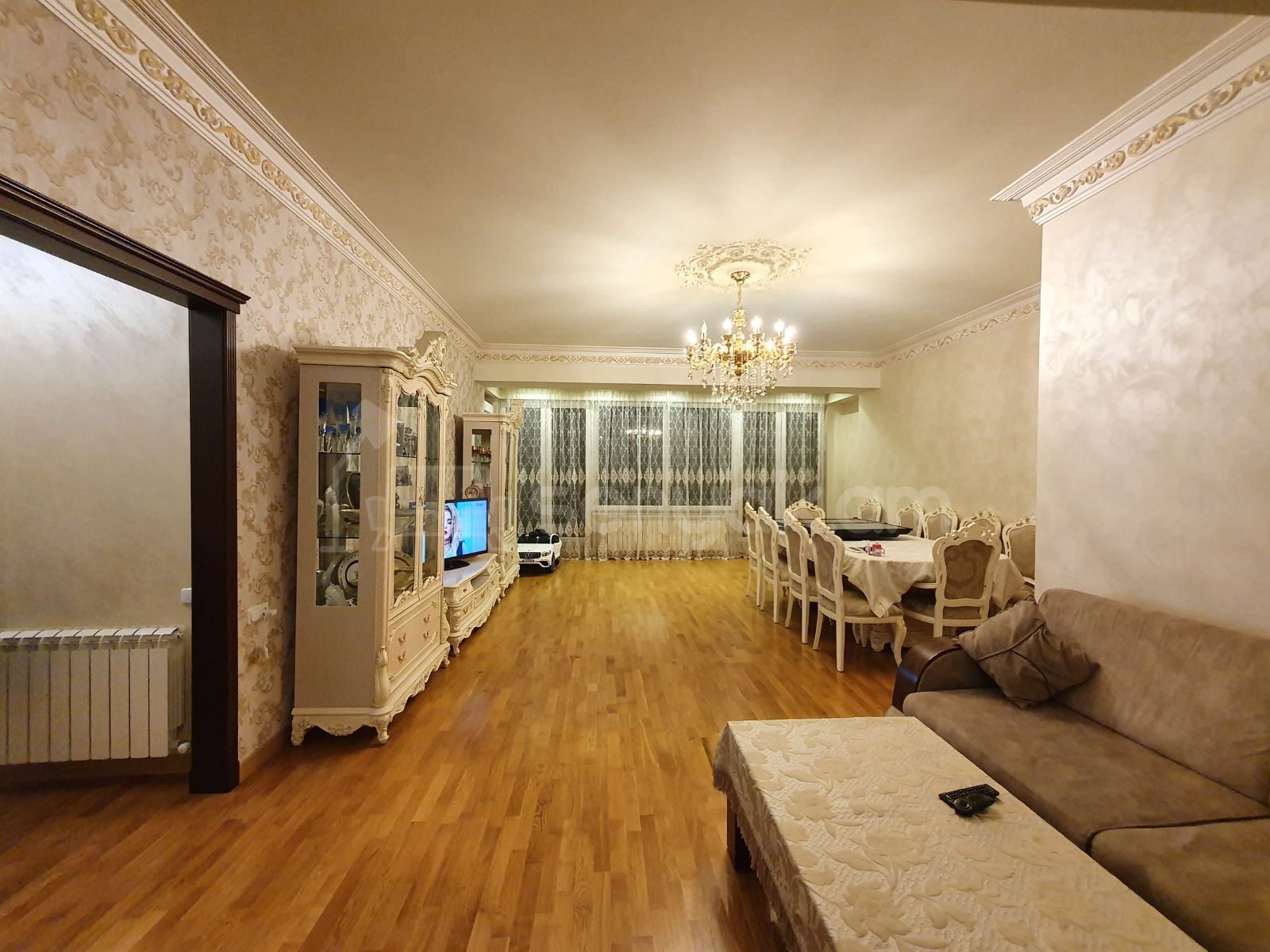 3 Սենյականոց Բնակարան Նորակառույցում, 116քմ, 4/12 հարկ, Դիզայներական Վերանորոգված