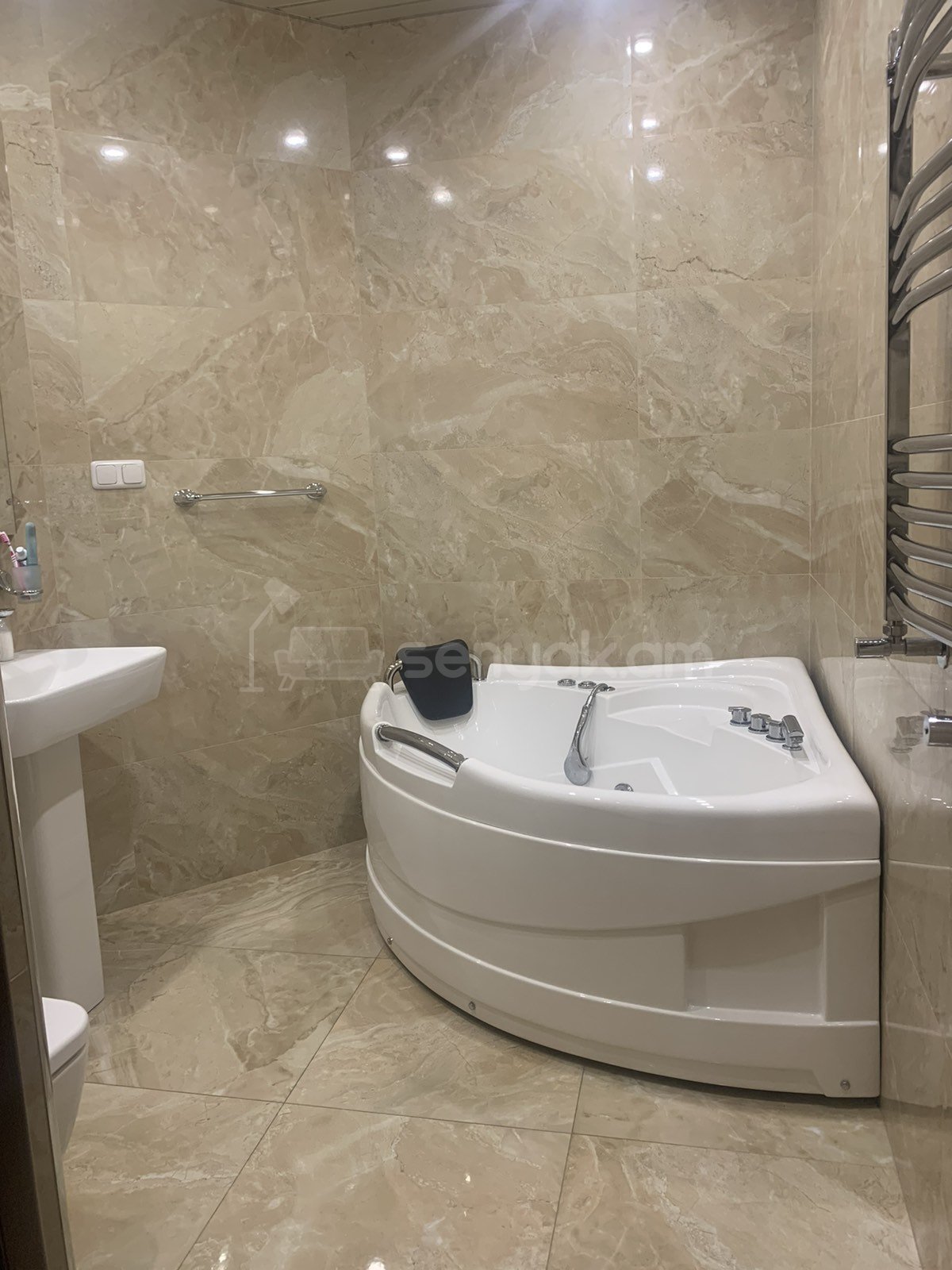 3 Սենյականոց Բնակարան Նորակառույցում, 116քմ, 4/12 հարկ, Դիզայներական Վերանորոգված