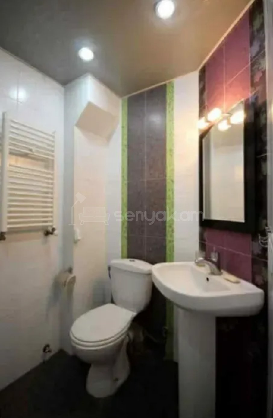 2 Սենյականոց Բնակարան Քարե Շենքում, 45քմ, 2/5 հարկ, Դիզայներական Վերանորոգված