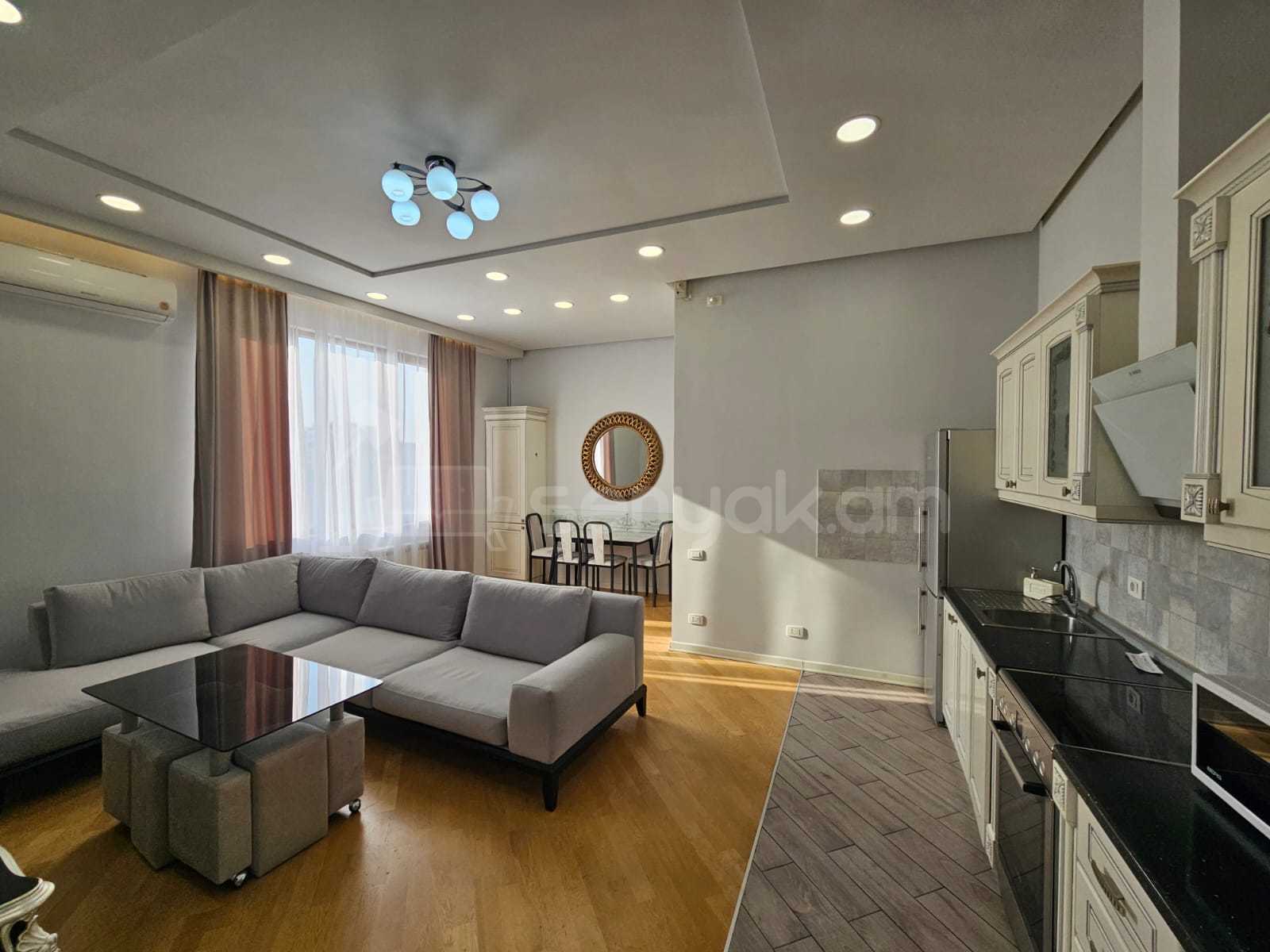 2 Սենյականոց Բնակարան Նորակառույցում, 67քմ, 13/14 հարկ, Դիզայներական Վերանորոգված