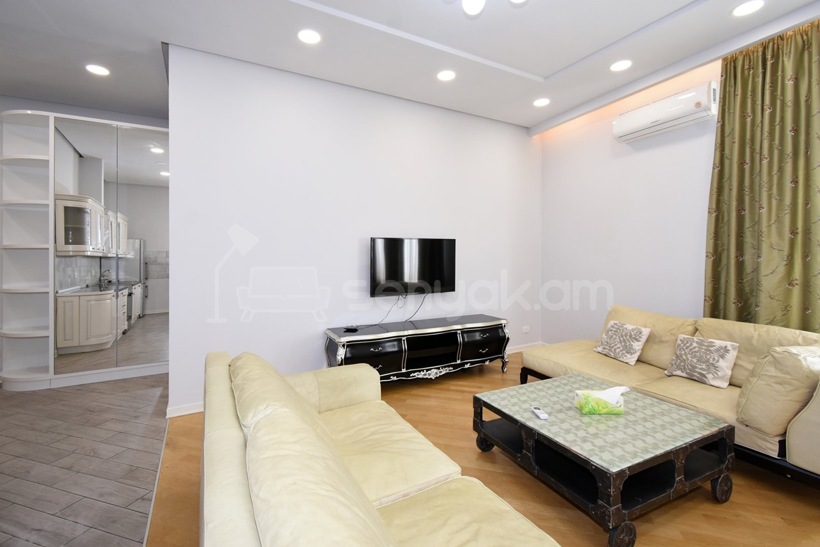 2 Սենյականոց Բնակարան Նորակառույցում, 67քմ, 13/14 հարկ, Դիզայներական Վերանորոգված