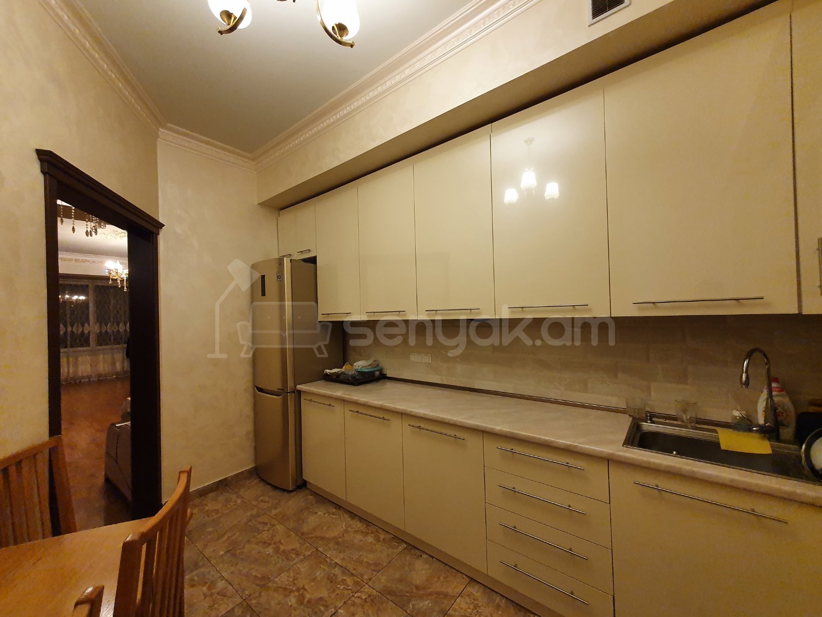 3 Սենյականոց Բնակարան Նորակառույցում, 116քմ, 4/12 հարկ, Կապիտալ Վերանորոգված