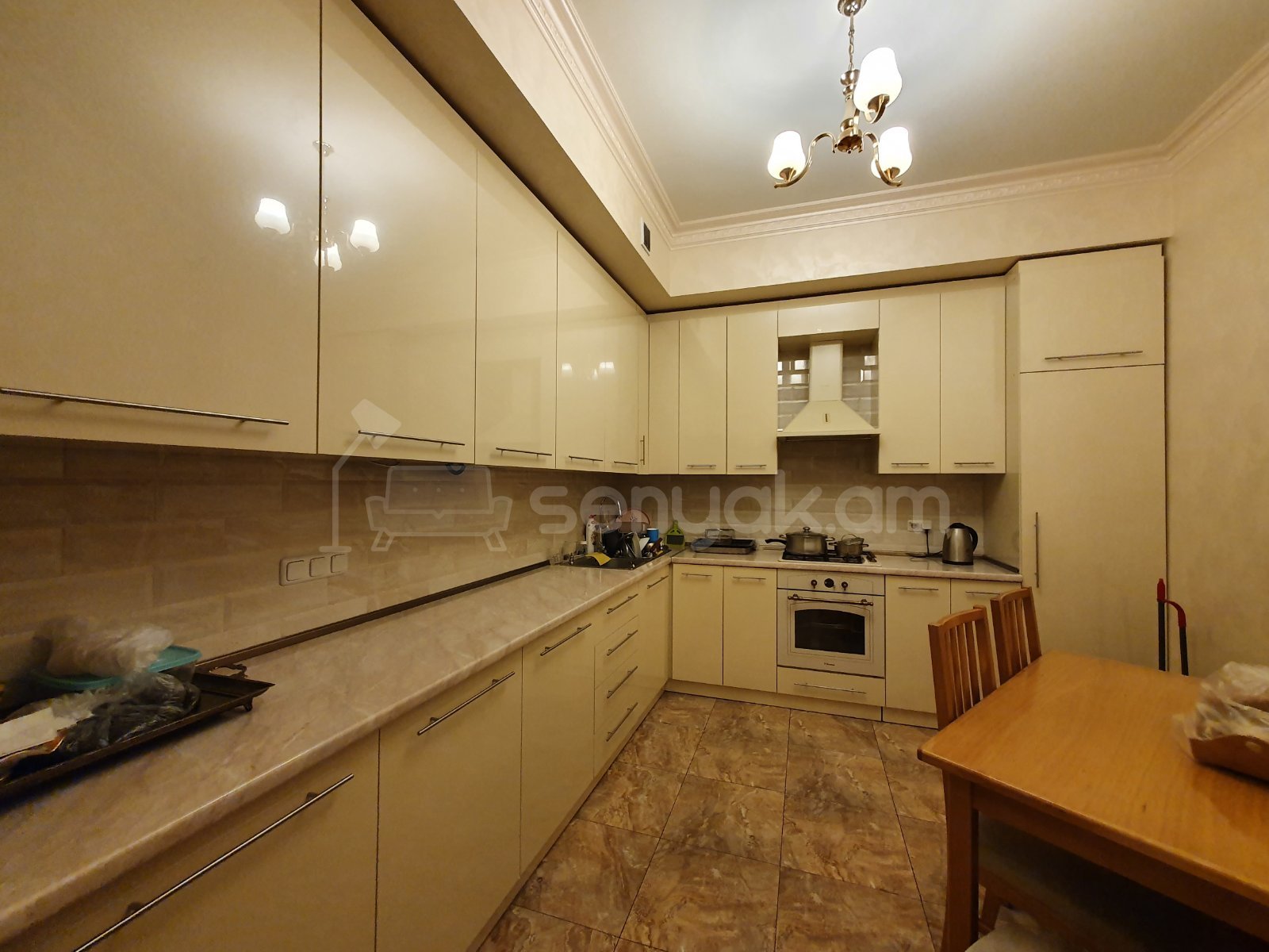 3 Սենյականոց Բնակարան Նորակառույցում, 116քմ, 4/12 հարկ, Կապիտալ Վերանորոգված