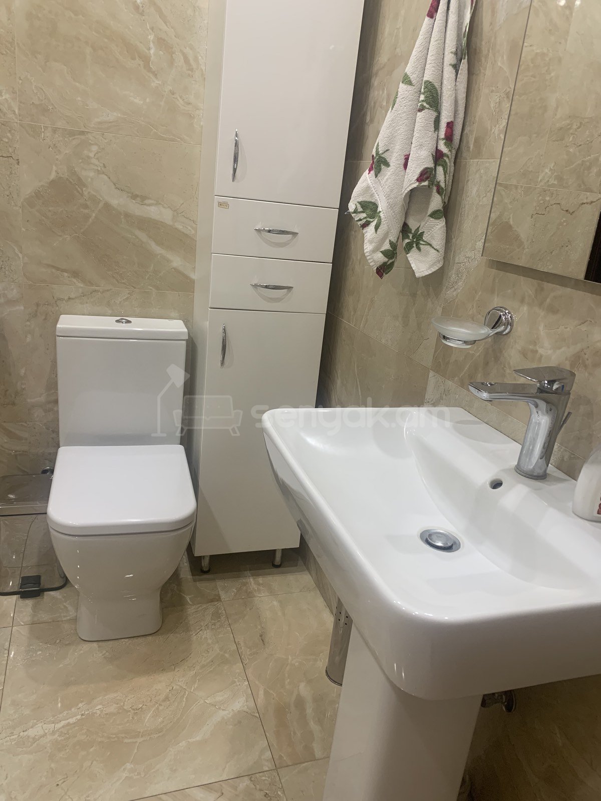 3 Սենյականոց Բնակարան Նորակառույցում, 116քմ, 4/12 հարկ, Կապիտալ Վերանորոգված