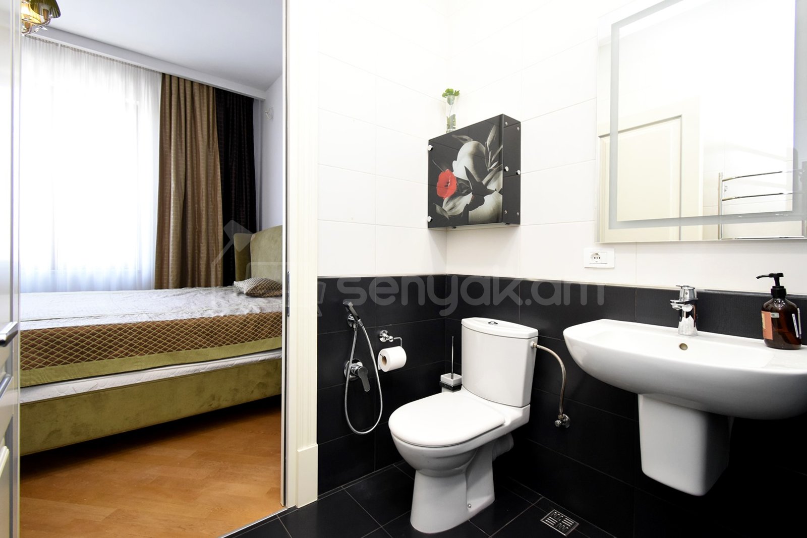 2 Սենյականոց Բնակարան Նորակառույցում, 67քմ, 13/14 հարկ, Դիզայներական Վերանորոգված