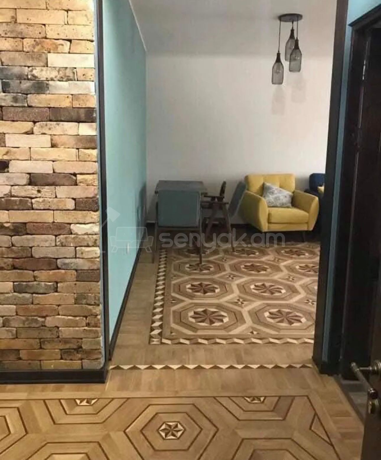 2 Սենյականոց Բնակարան Քարե Շենքում, 76քմ, 5/7 հարկ, Կապիտալ Վերանորոգված, Կահավորված