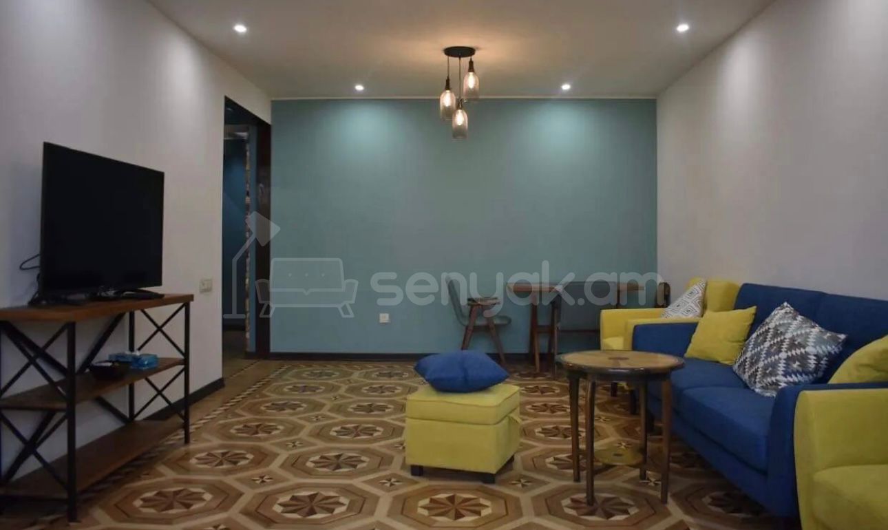 2 Սենյականոց Բնակարան Քարե Շենքում, 76քմ, 5/7 հարկ, Կապիտալ Վերանորոգված, Կահավորված