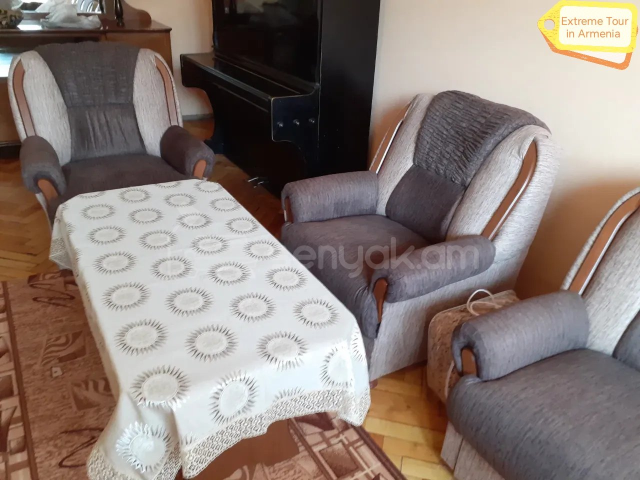 1 Սենյականոց Բնակարան, 40քմ, 4/8 հարկ, Նորմալ Վիճակում, Կահավորված, Արևկող