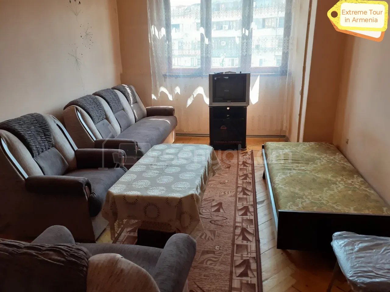 1 Սենյականոց Բնակարան, 40քմ, 4/8 հարկ, Նորմալ Վիճակում, Կահավորված, Արևկող