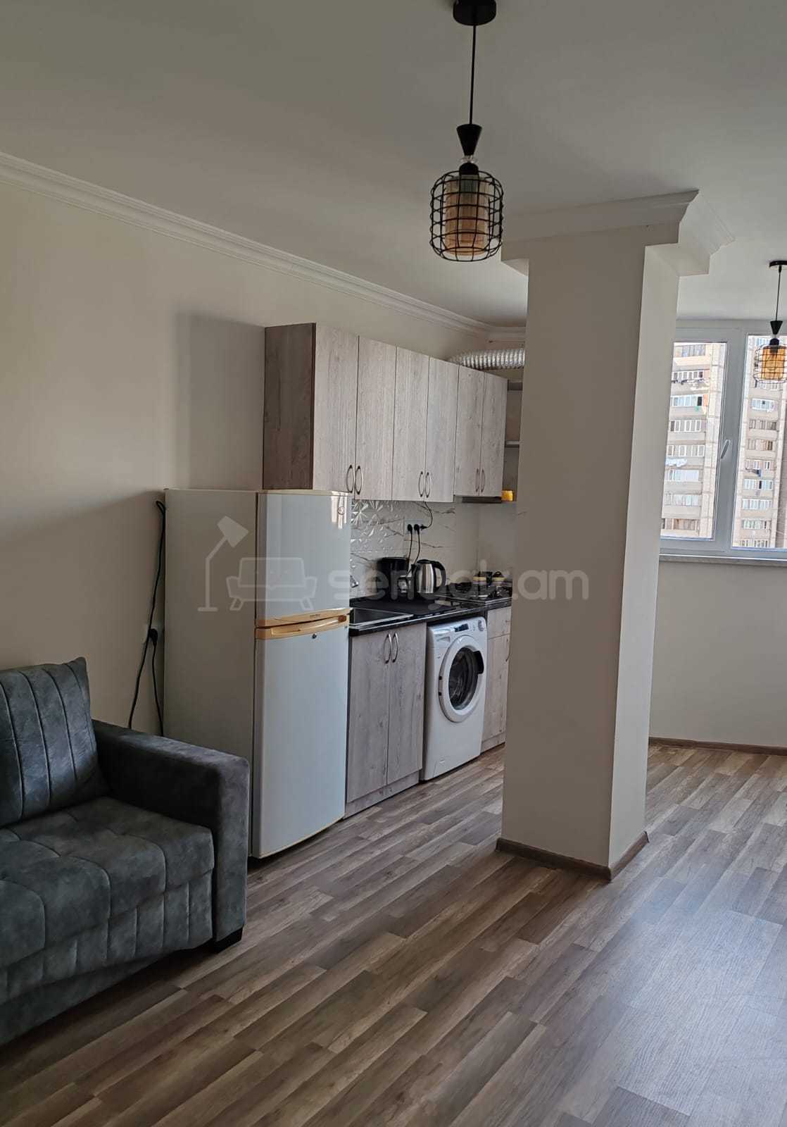 1 Սենյականոց Բնակարան Նորակառույցում, 30քմ, 11/16 հարկ, Կապիտալ Վերանորոգված