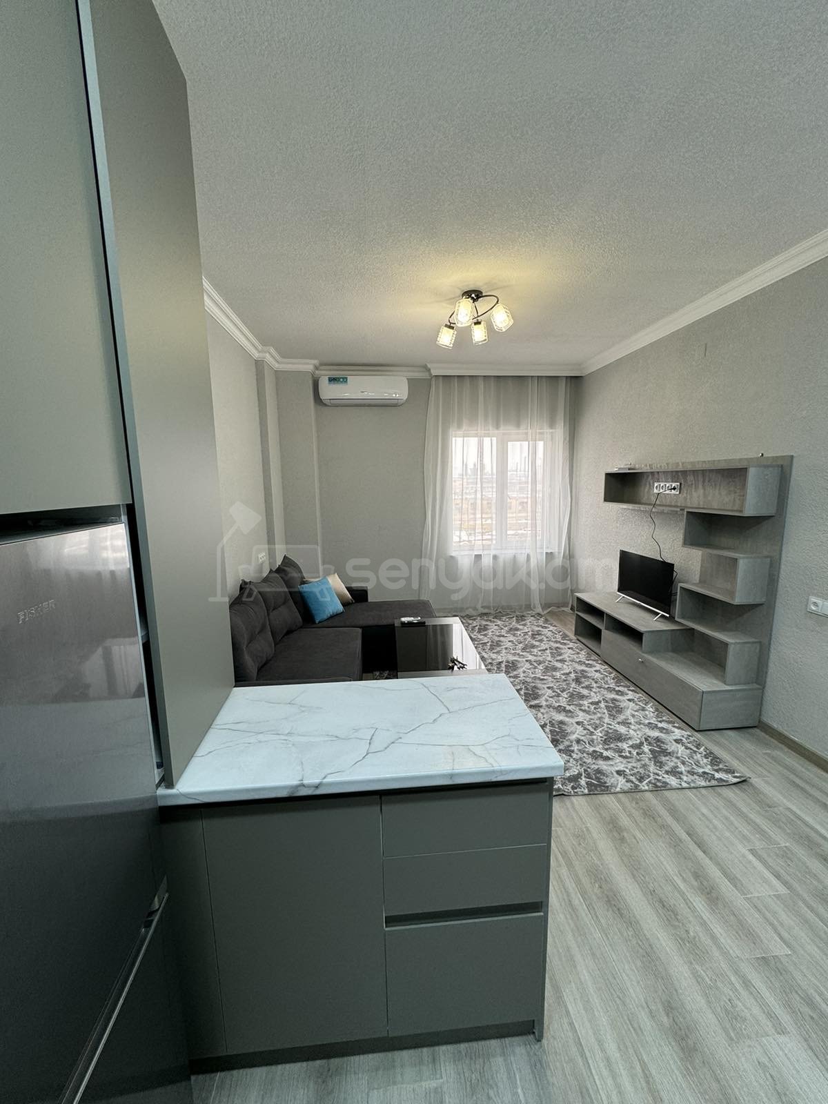 3 Սենյականոց Բնակարան Նորակառույցում, 50քմ, 6/7 հարկ, Դիզայներական Վերանորոգված