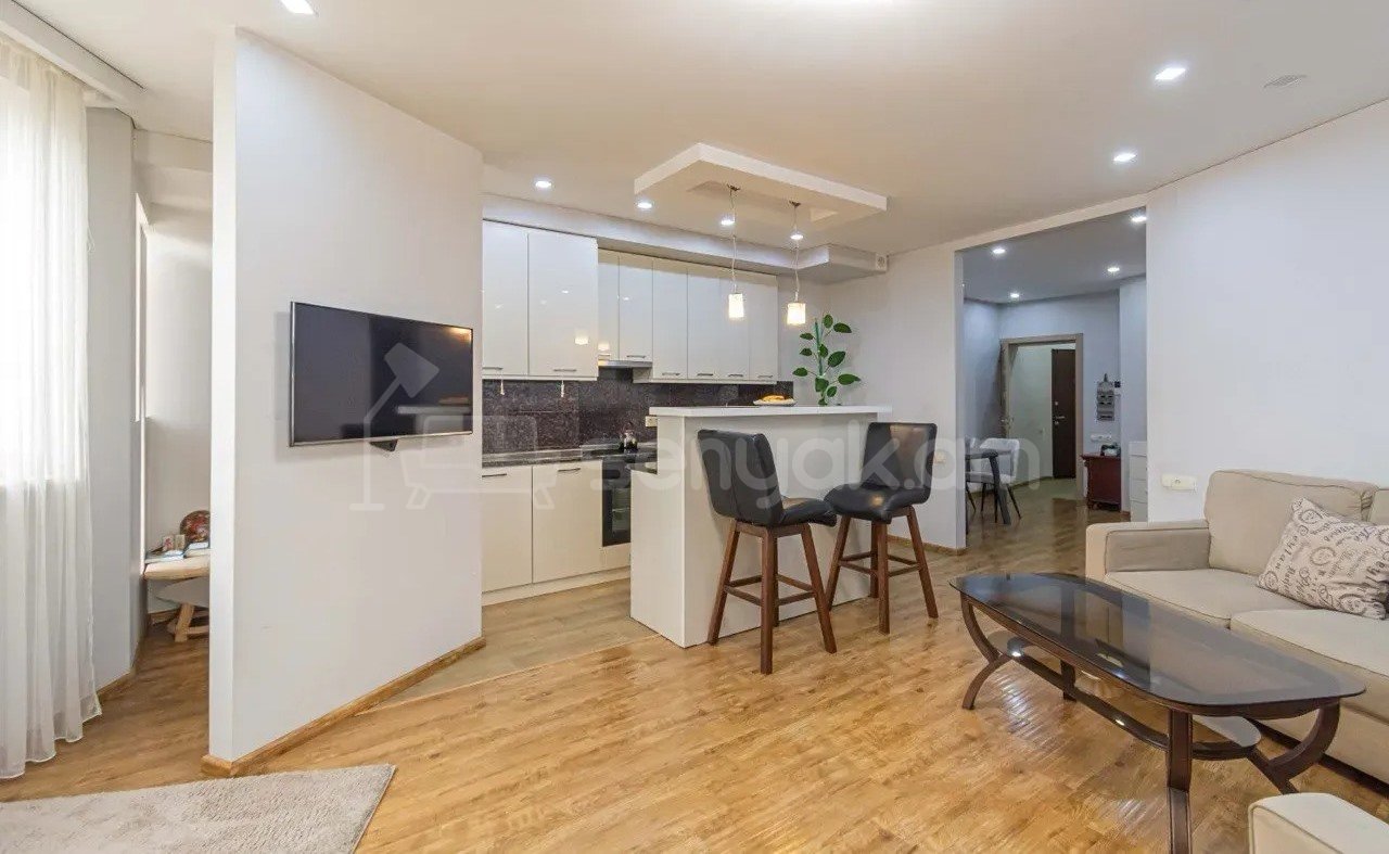 3 Սենյականոց Բնակարան, 76քմ, 7/16 հարկ, Կապիտալ Վերանորոգված