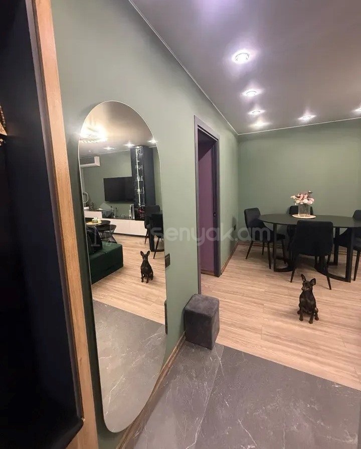 3 Սենյականոց Բնակարան Քարե Շենքում, 55քմ, 3/4 հարկ, Դիզայներական Վերանորոգված