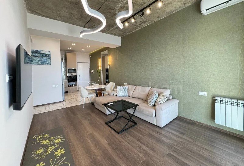 2 Սենյականոց Բնակարան Նորակառույցում, 65քմ, 12/17 հարկ, Դիզայներական Վերանորոգված, Կահավորված