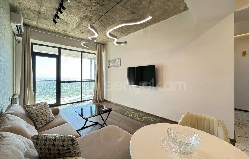 2 Սենյականոց Բնակարան Նորակառույցում, 65քմ, 12/17 հարկ, Դիզայներական Վերանորոգված, Կահավորված