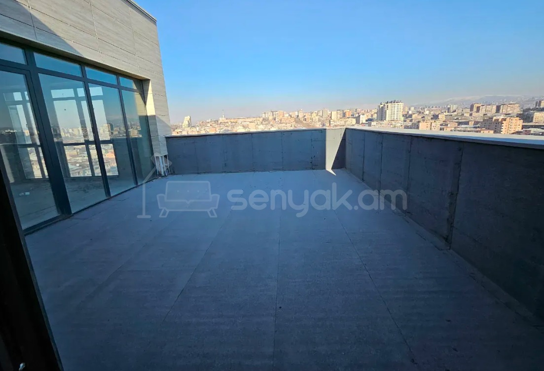 4 Սենյականոց Բնակարան Նորակառույցում, 201քմ, 16/16 հարկ, Զրոյական Վիճակում