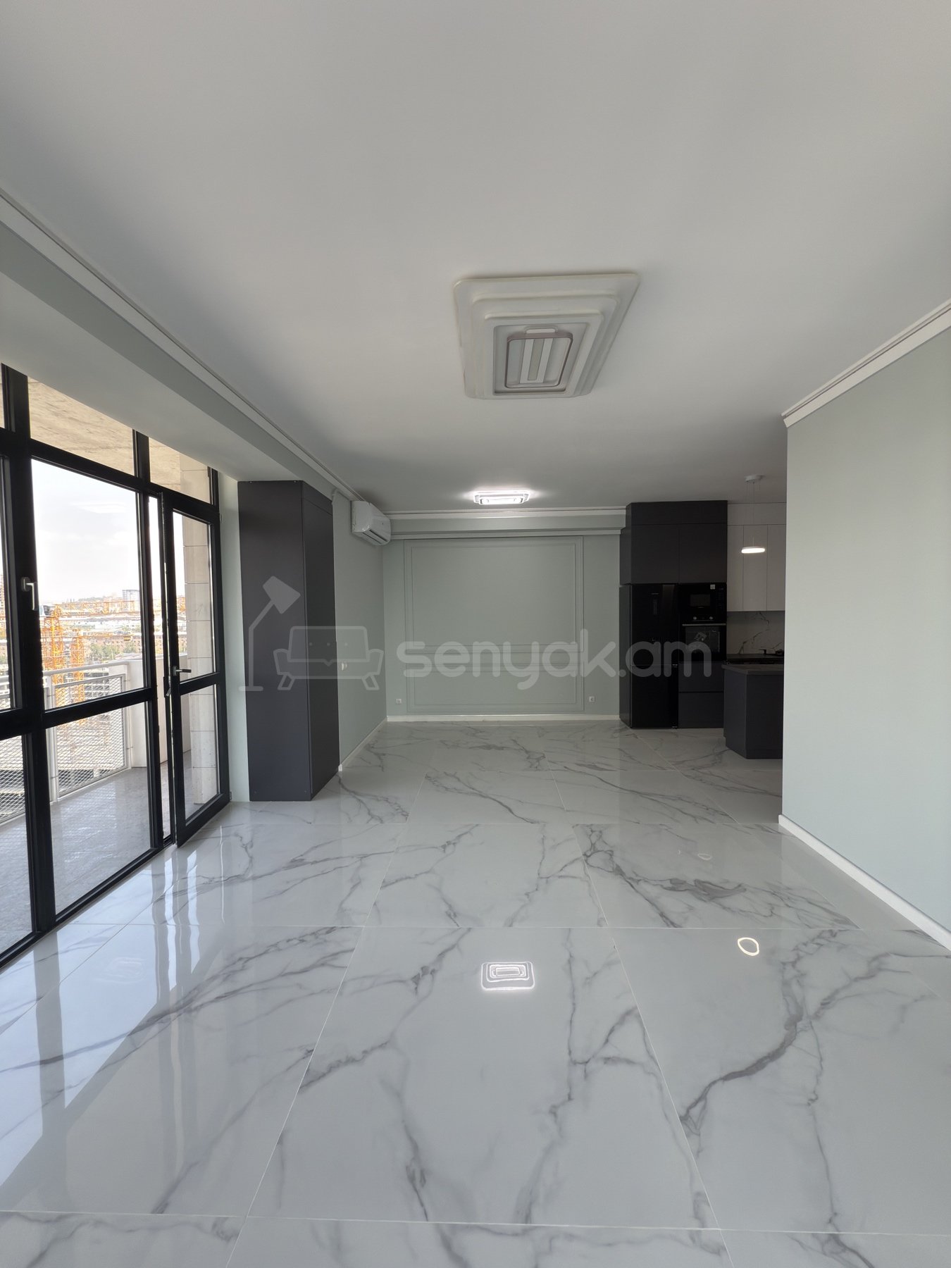 3 Սենյականոց Բնակարան Նորակառույցում, 108քմ, 16/18 հարկ, Կապիտալ Վերանորոգված