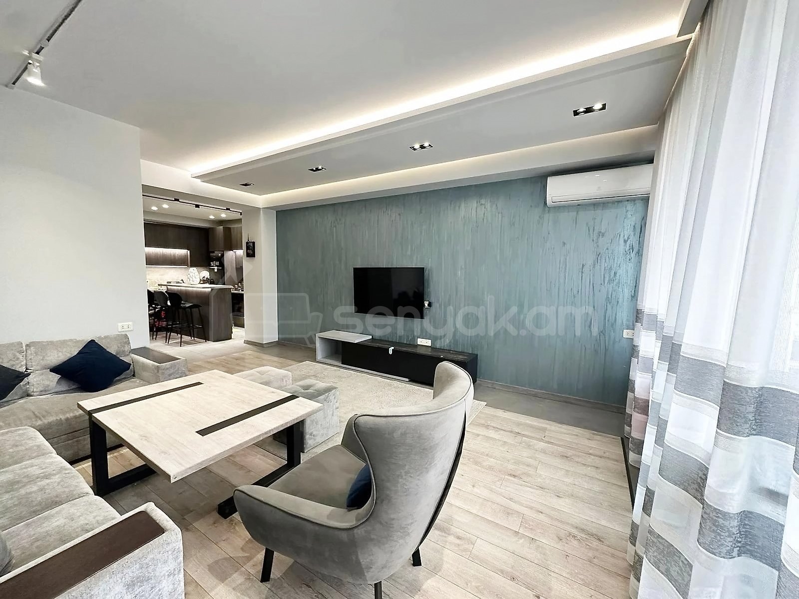 2 Սենյականոց Բնակարան Նորակառույցում, 73քմ, 2/6 հարկ, Դիզայներական Վերանորոգված