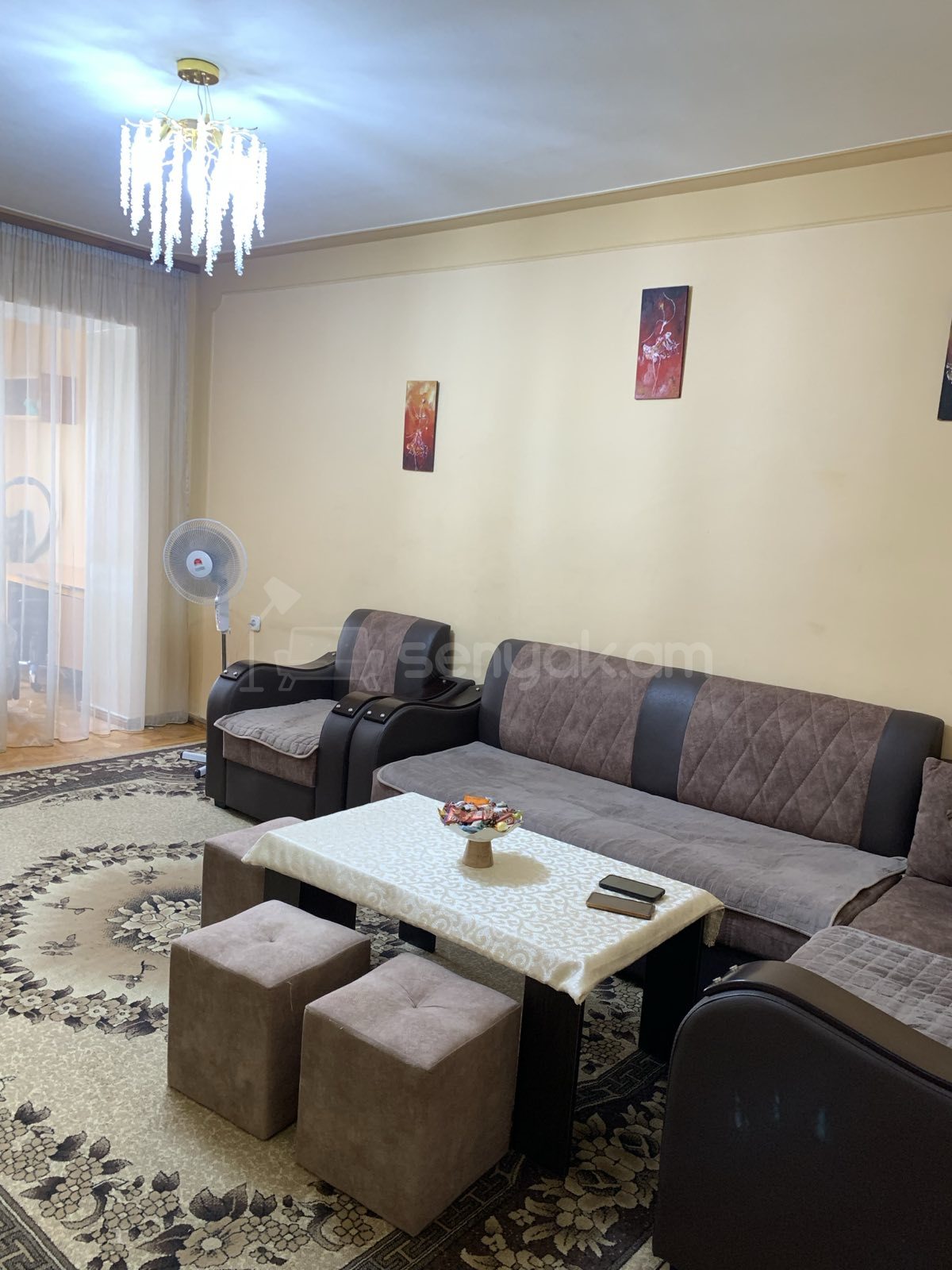 3 Սենյականոց Բնակարան Քարե Շենքում, 69քմ, 3/5 հարկ, Կոսմետիկ Վերանորոգված