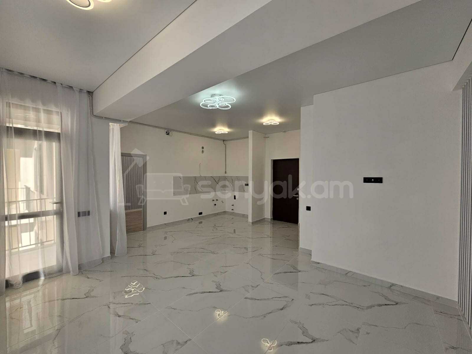 2 Սենյականոց Բնակարան Նորակառույցում, 46քմ, 7/16 հարկ, Կապիտալ Վերանորոգված