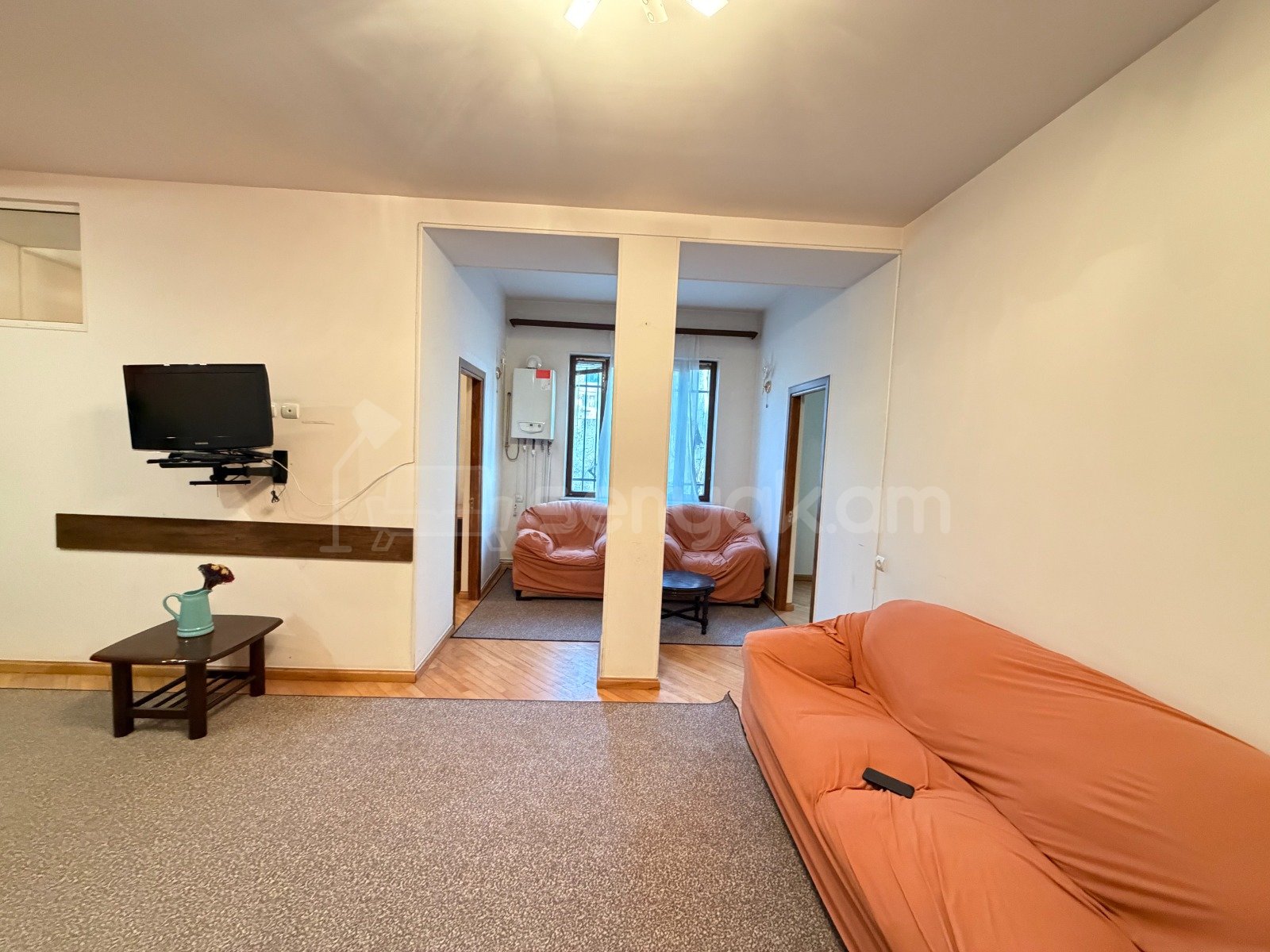 3 Սենյականոց Բնակարան Քարե Շենքում, 52քմ, 2/5 հարկ, Կապիտալ Վերանորոգված, Կահավորված, Արևկող