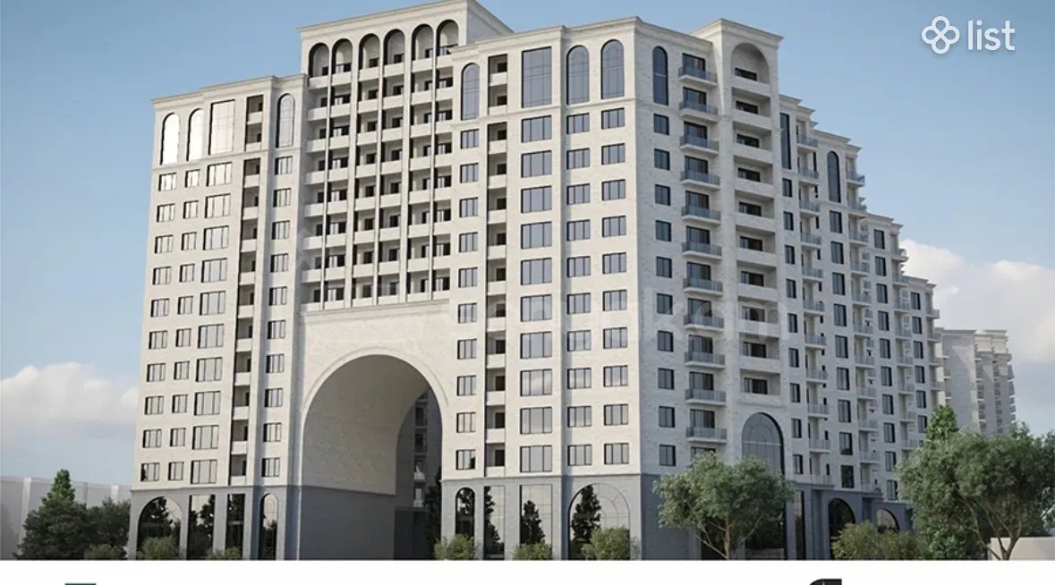 2 Սենյականոց Բնակարան, 52քմ, 12/16 հարկ, Զրոյական Վիճակում