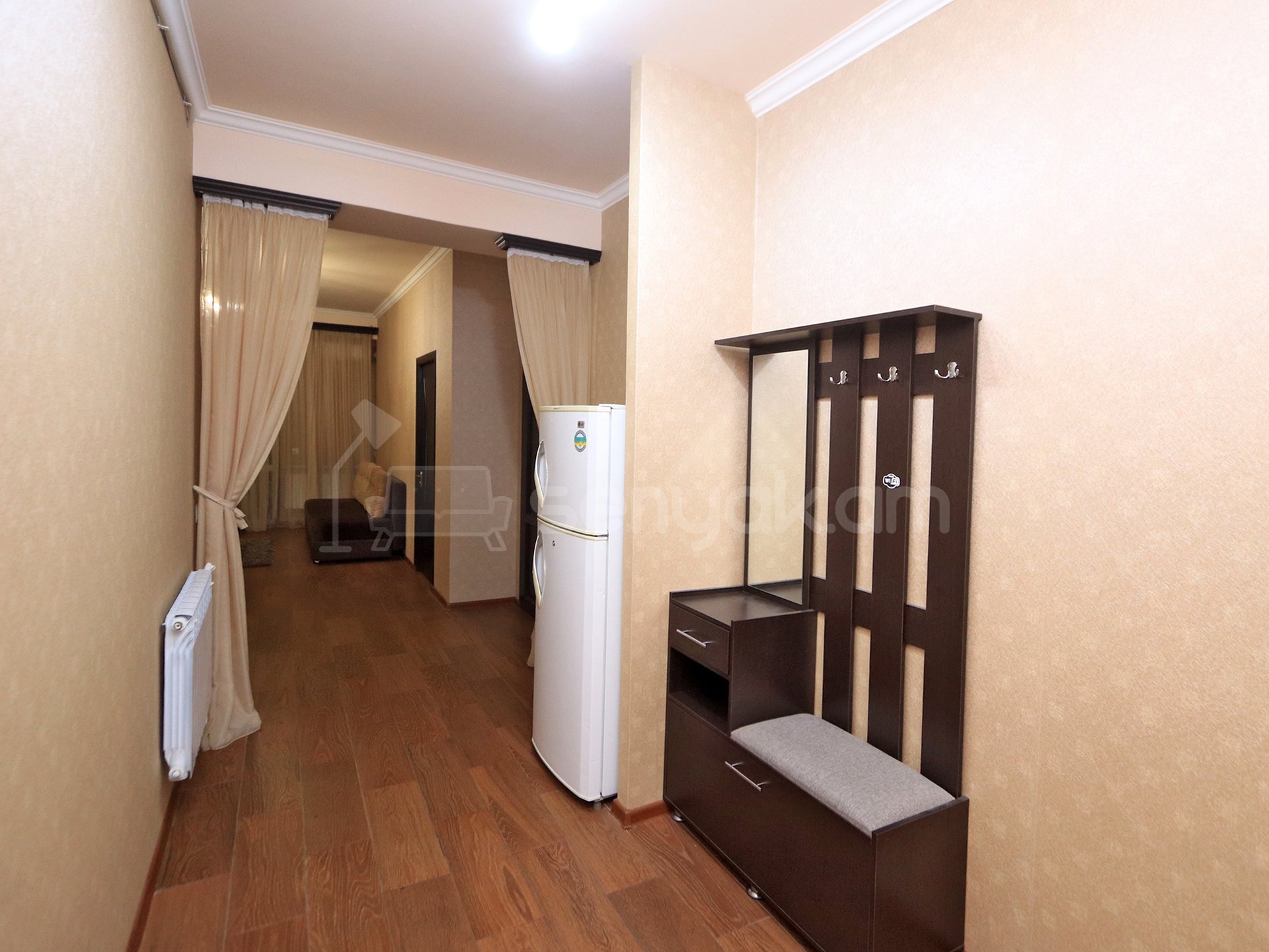 2 Սենյականոց Բնակարան Նորակառույցում, 54քմ, 4/14 հարկ, Կապիտալ Վերանորոգված, Կահավորված