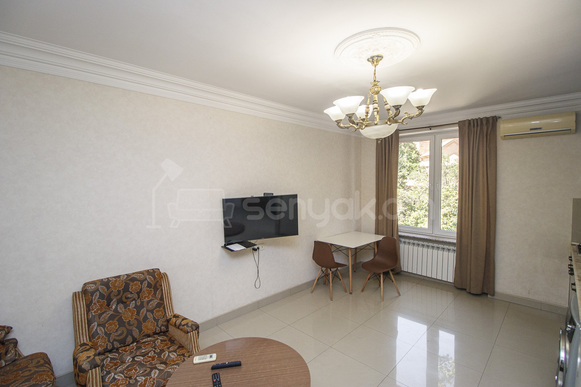 2 Սենյականոց Բնակարան Քարե Շենքում, 40քմ, 2/5 հարկ, Կապիտալ Վերանորոգված, Կահավորված, Արևկող