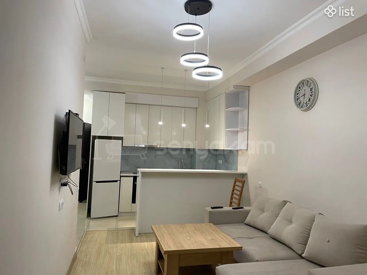 2 Սենյականոց Բնակարան, 46քմ, 4/8 հարկ, Դիզայներական Վերանորոգված