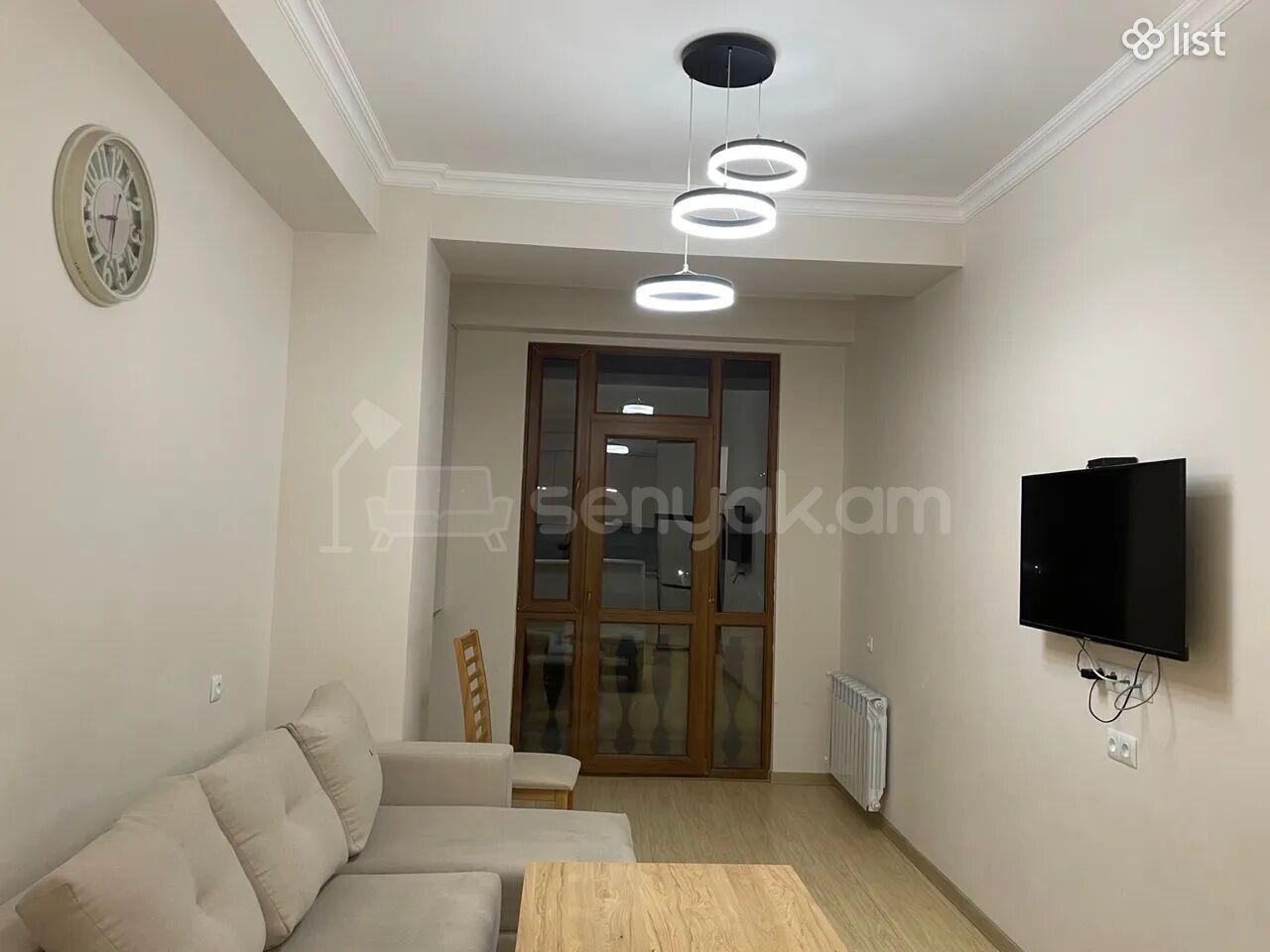 2 Սենյականոց Բնակարան, 46քմ, 4/8 հարկ, Դիզայներական Վերանորոգված